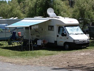 emplacement de camping tous types de matériel